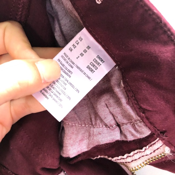 MAROON AMERICAN EAGLE JEANS - Picture 2 of 3